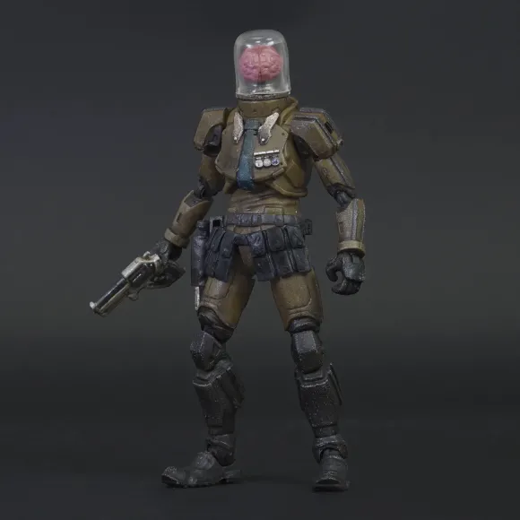 Acid Rain Reaction Figures W1 - Cortex Commander Marine