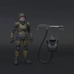 Acid Rain Reaction Figures W1 - Cortex Commander Flame Trooper Marine