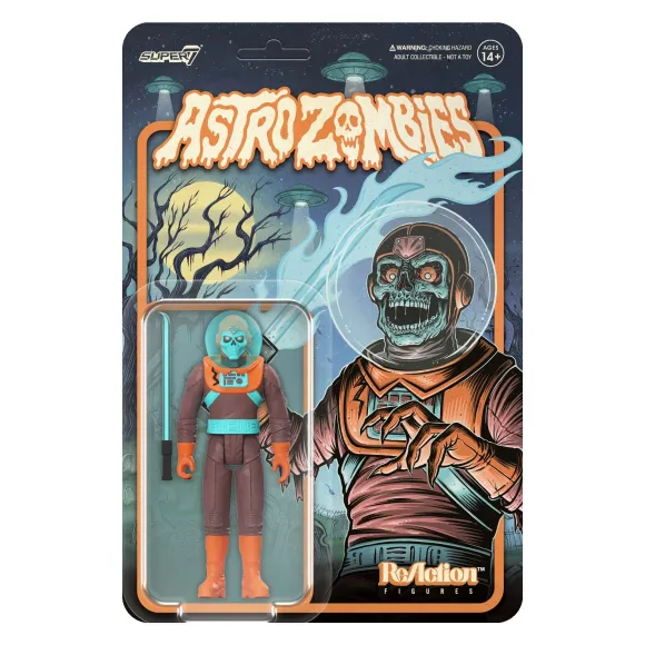 Astro Zombies Reaction Figures Wave 03 - Astro Zombie (Maroon/Orange)