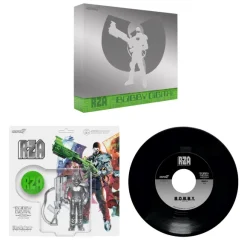 Bobby Digital Reaction Figures Wave 03 - Bobby Digital (Metallic Silver W/ 45 Adaptor)