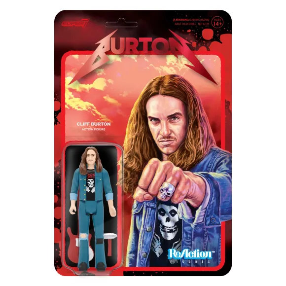 Cliff Burton Reaction Figure - Cliff 'Em All