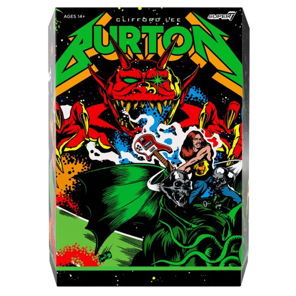Cliff Burton Ultimates! Wave 02 - Cliff Burton (Superhero Poster)