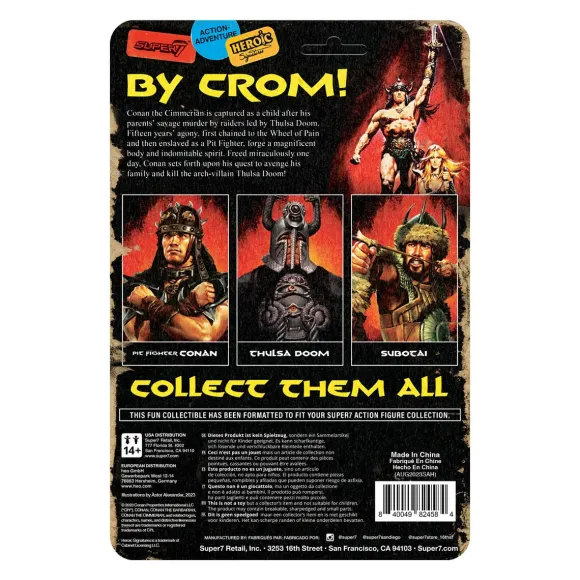 Conan The Barbarian Reaction Figures Wave 01 - Thulsa Doom