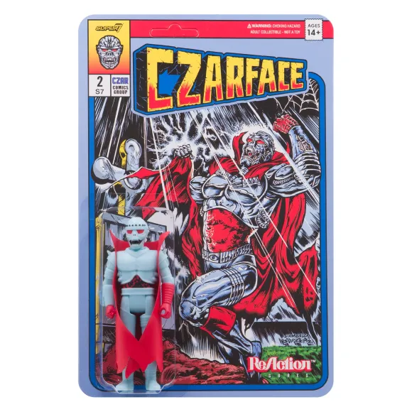 Czarface Reaction Figure - Comic (Blue Variant)
