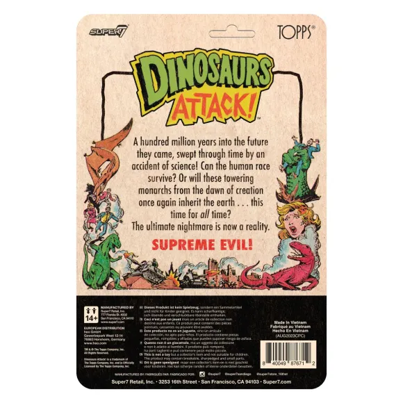 Dinosaurs Attack Reaction Figures Wave 01 - Supreme Evil (Red)