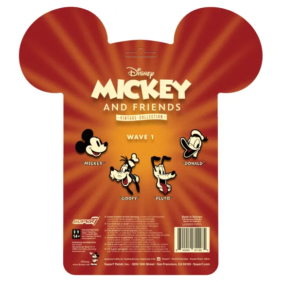 Disney Reaction Figures - Vintage Collection Wave 1 - Pluto