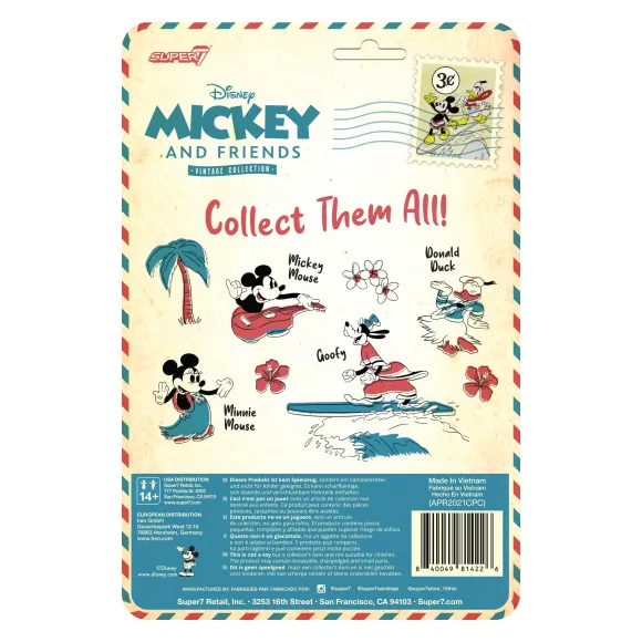 Disney Reaction Figures - Vintage Collection Wave 2 - Minnie Mouse (Hawaiian Holiday)