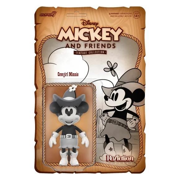 Disney Reaction Figures Wave 3 - Vintage Collection - Cowgirl Minnie