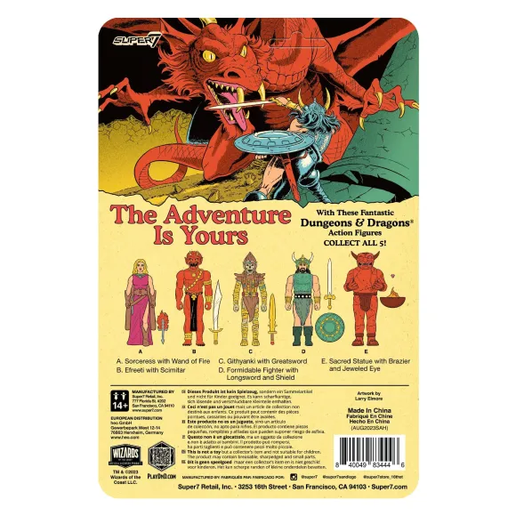 Dungeons And Dragons Reaction Figures Wave 03 - Formidable Fighter