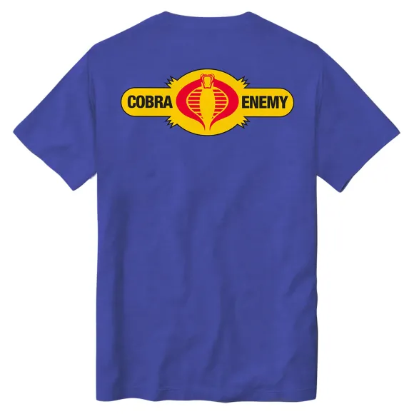 G.I. Joe Cobra Enemy T-Shirt - True Heather Blue