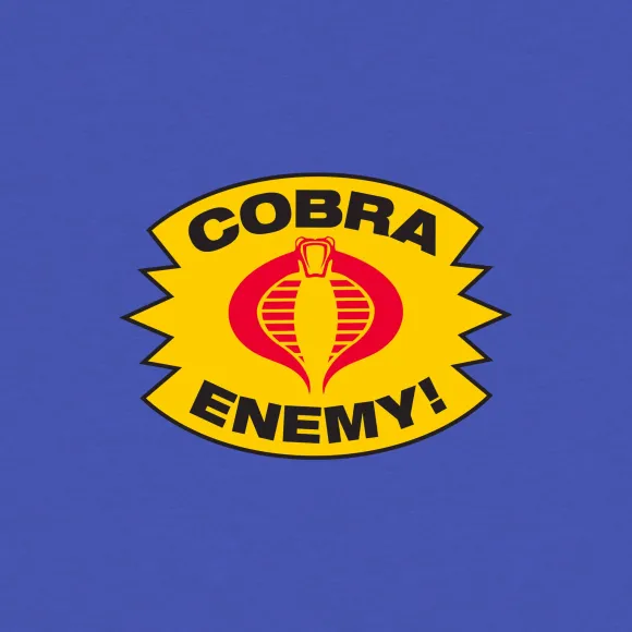 G.I. Joe Cobra Enemy T-Shirt - True Heather Blue