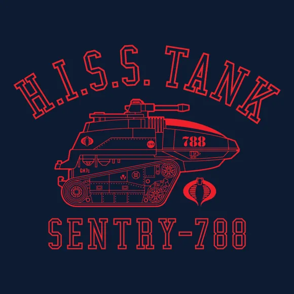 G.I. Joe Hiss Tank T-Shirt - Navy