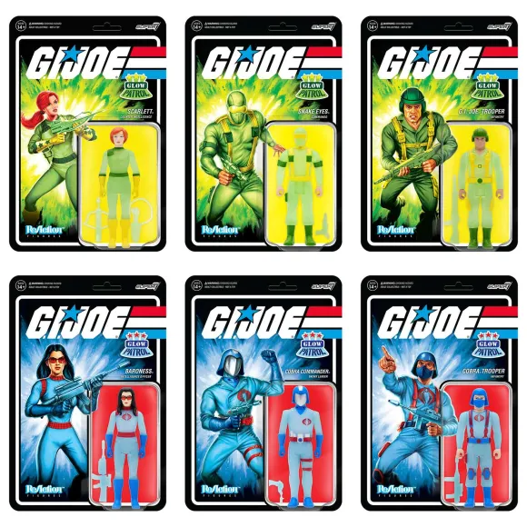 G.I. Joe Reaction - Glow Patrol Set
