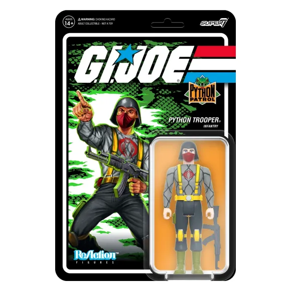 G.I. Joe Reaction - Python Patrol Cobra Trooper Ak (Pink)
