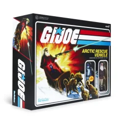 G.I. Joe Reaction Figures - Arctic Rescue Vehicle (Snake Eyes & Blind Woodsman)