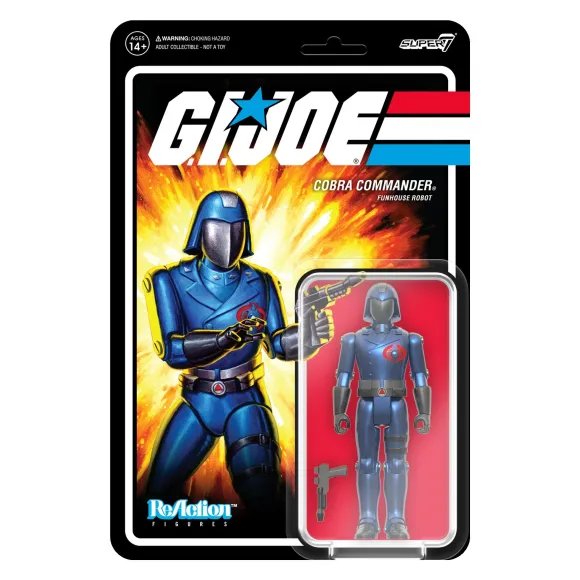 G.I. Joe Reaction Figures Wave 7 - Cobra Commander (Funhouse Robot)