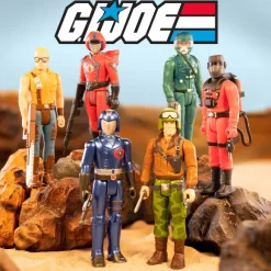 G.I. Joe Reaction Figures Wave 7 - Set Of 6
