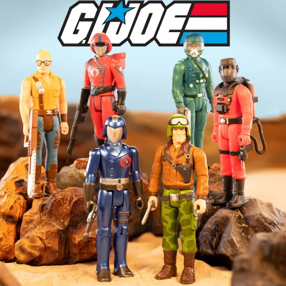 G.I. Joe Reaction Figures Wave 7 - Set Of 6