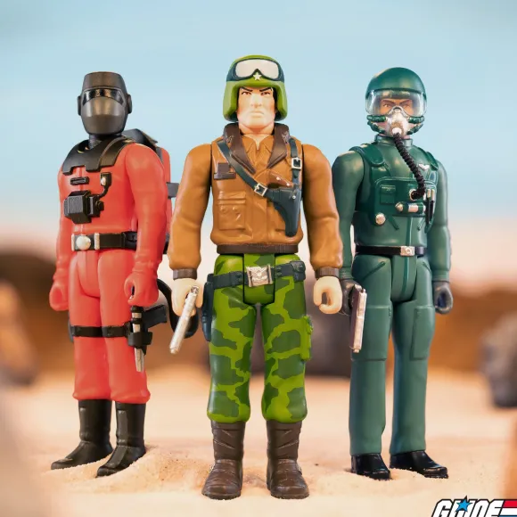 G.I. Joe Reaction Figures Wave 7 - Set Of 6