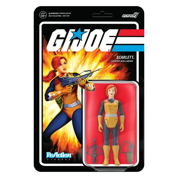 G.I. Joe Reaction Figures Wave 1 - Scarlett