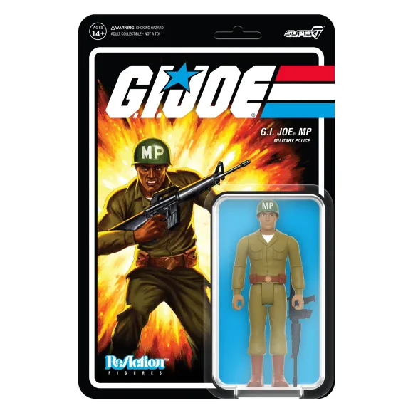 G.I. Joe Reaction Figures Wave 5 - G.I. Joe Mp Clean Shaven (Brown)