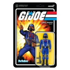G.I. Joe Reaction Figures Wave 1 - Cobra Trooper H-Back (Tan)