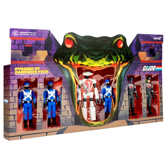 G.I. Joe Reaction Figures Wave 4B - Snakelings Box Set