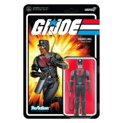 G.I. Joe Reaction Figures Wave 3 - Cobra Snakeling Factory Worker Clean-Shaven (Tan)