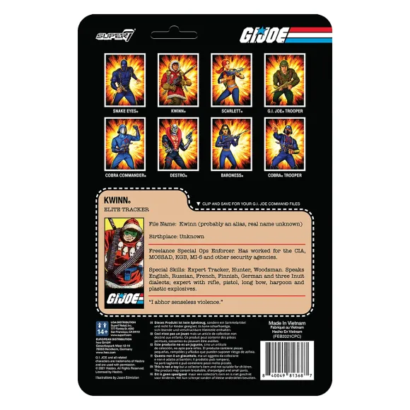 G.I. Joe Reaction Figures Wave 1 - Kwinn