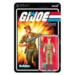 G.I. Joe Reaction Figures Wave 3 - Female Combat Engineer Bun Hair (Pink)