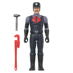 G.I. Joe Reaction Figures Wave 3 - Cobra Snakeling Factory Worker Mustache (Tan)