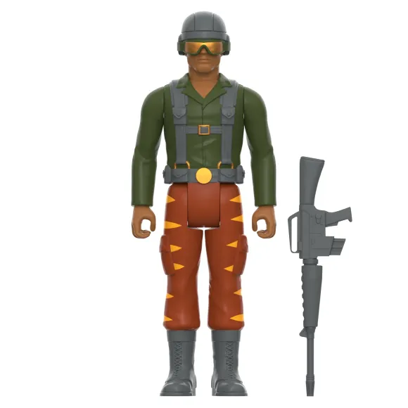 G.I. Joe Reaction Figures Wave 6 - Tiger Force Greenshirt Goggles Down (Brown)