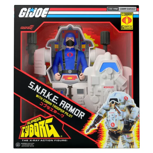 G.I. Joe Super Cyborg - S.N.A.K.E. Armor (Full Color - Gray)