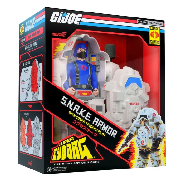 G.I. Joe Super Cyborg - S.N.A.K.E. Armor (Full Color - Gray)