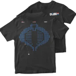 G.I. Joe T-Shirt - 8-Bit Cobra Commander Backhit