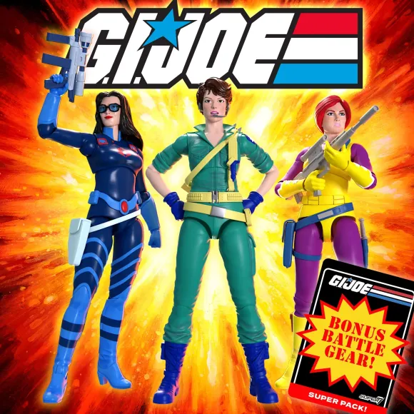 G.I. Joe Ultimates! Wave 06 (Dic) - Lady Jaye (Teal)