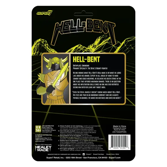 Healeymade Reaction Figure - Hellbent (Vac Metal)