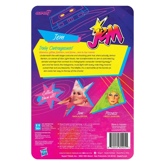 Jem And The Holograms Reaction Figure - Jem