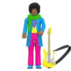 Jimi Hendrix Reaction Figures - Jimi Hendrix Blacklight (Are You Experienced)