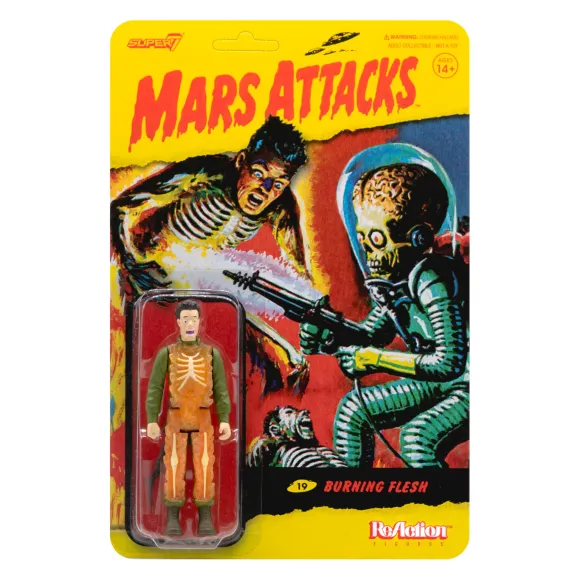 Mars Attacks Reaction Figure - Burning Flesh