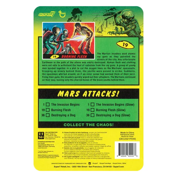 Mars Attacks Reaction Wave 2 - Burning Flesh (Glow)