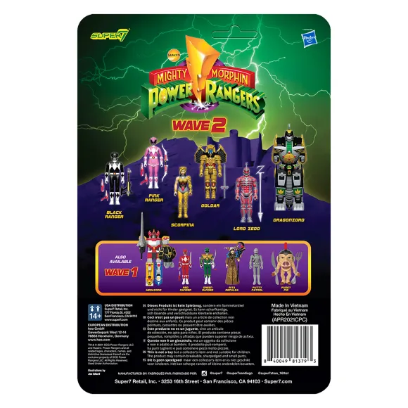 Mighty Morphin Power Rangers Reaction Figure Wave 2 - Dragonzord