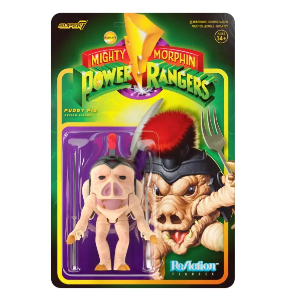 Mighty Morphin Power Rangers Reaction Figure Wave 1- Pudgy Pig
