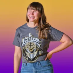 Mighty Morphin Power Rangers T-Shirts - White Ranger Helmet
