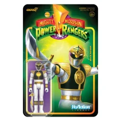 Mighty Morphin Power Rangers Reaction Figure Wave 4 - White Ranger