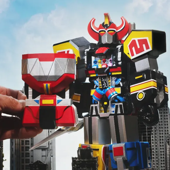 Mighty Morphin Power Rangers Super Cyborg - Megazord (Original)