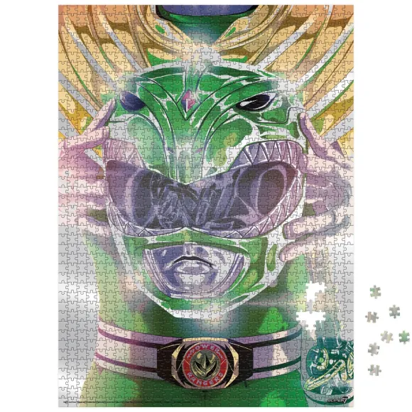 Mighty Morphin Power Rangers Puzzles - Green Ranger