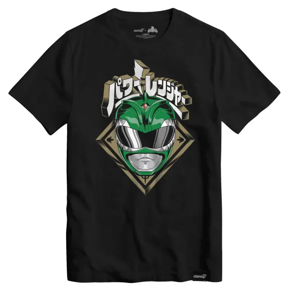 Mighty Morphin Power Rangers Green Ranger Helmet T-Shirt