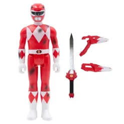 Mighty Morphin' Power Rangers Reaction Figure - Red Ranger (Battle Damaged)