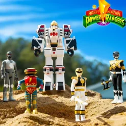 Mighty Morphin Power Rangers Reaction Figures Wave 4 - Set Of 5